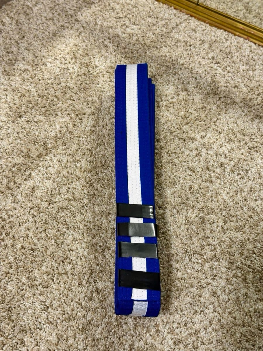 Blue Belt · White Stripe — stage 4